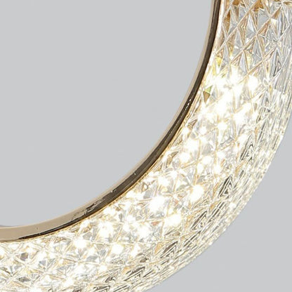 Modern Minimalist PVC Metal Acrylic Moon LED Wall Sconce Lamp For Bedroom