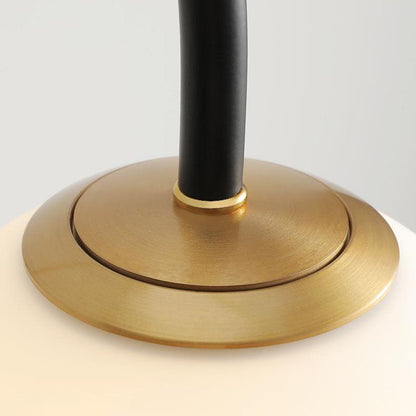 Contemporary Scandinavian Iron Glass Long Stick 1-Light Wall Sconce Lamp For Living Room