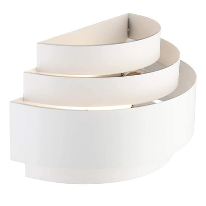 Modern Minimalist Iron Semicircle 1-Light Wall Sconce Lamp For Bedroom