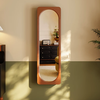 Multi-Functional Space-Saving Wall-Mounted Full-Length Wall Mirror - French Mirror With Hidden Storage & Wardrobe Organizer For Bedroom