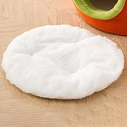 Contemporary Creative Spherical Round Hemp Rope Foam Sherpa Fabric Velvet Anti-Slip Dotted Fabric Cat Bed Toy Ball For Bedroom