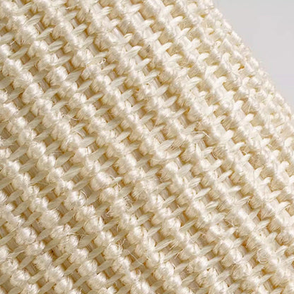 Modern Minimalist Cylindrical Sisal Teddy Fleece Rubberwood Plywood Cat Scratching Post Toy Ball For Living Room