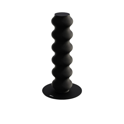 Modern Minimalist Cylindrical Wave-Patterned Paper Rattan Steel Cat Scratching Post For Living Room