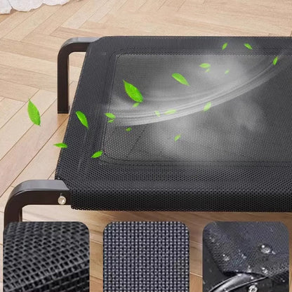 Modern Minimalist Nylon Iron Rectangular Dog Bed For Living Room & Bedroom