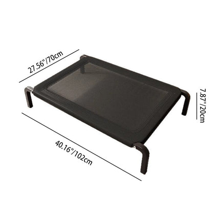 Modern Minimalist Nylon Iron Rectangular Dog Bed For Living Room & Bedroom