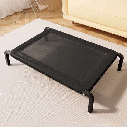 Modern Minimalist Nylon Iron Rectangular Dog Bed For Living Room & Bedroom