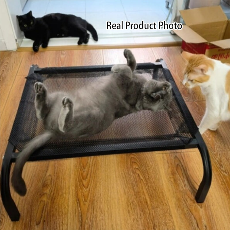 Modern Minimalist Nylon Iron Rectangular Dog Bed For Living Room & Bedroom
