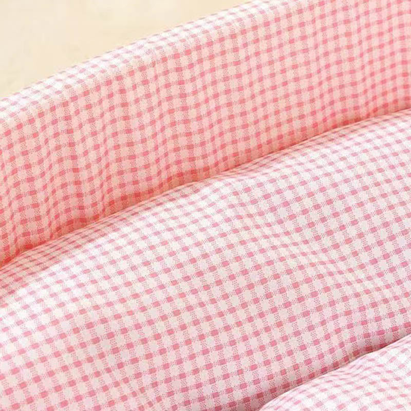 Modern Minimalist Polyester Sponge Oval Cat Bed For Living Room & Bedroom