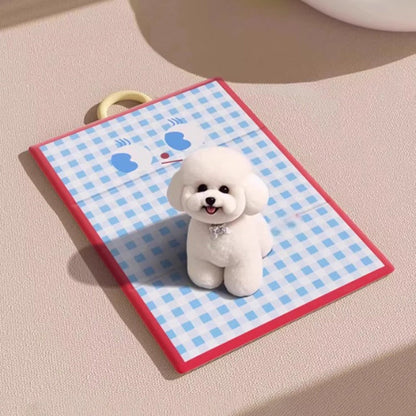 Contemporary Creative Waterproof Tech Fabric PP Cotton Rectangular Cartoon Foldable Dog Bed For Living Room & Bedroom