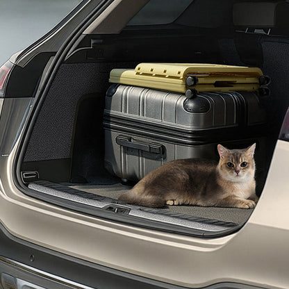 Modern Minimalist ABS PP Rectangular Movable Foldable Cat Travel Carrier Cat Bed For Outdoor