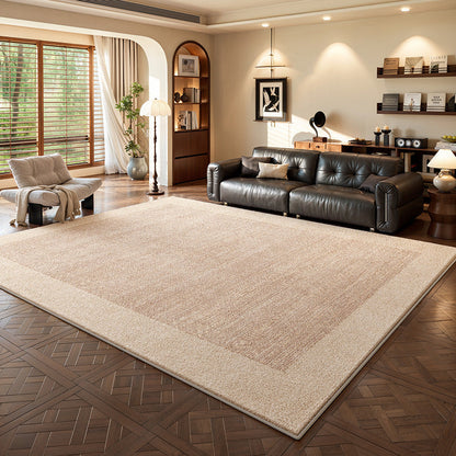 Traditional Vintage Rectangular Polyester Fiber Cotton Non-Slip Printed Rug For Living Room