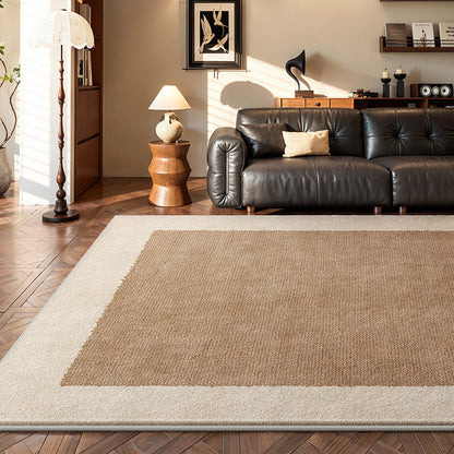 Traditional Vintage Rectangular Polyester Fiber Cotton Non-Slip Printed Rug For Living Room