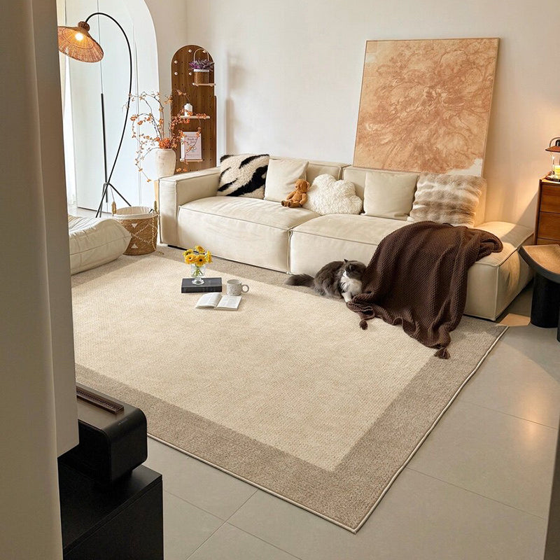Traditional Vintage Rectangular Polyester Fiber Cotton Non-Slip Printed Rug For Living Room