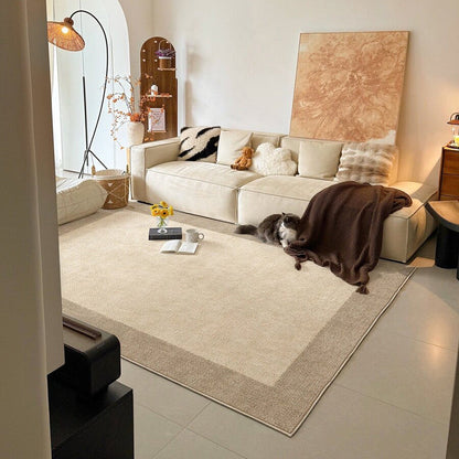 Traditional Vintage Rectangular Polyester Fiber Cotton Non-Slip Printed Rug For Living Room