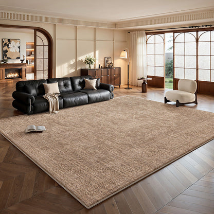 Traditional Vintage Rectangular Polyester Fiber Cotton Non-Slip Printed Rug For Living Room