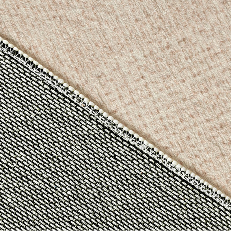 Contemporary Scandinavian Rectangular Faux Cashmere Cotton Non-Slip Printed Rug For Living Room