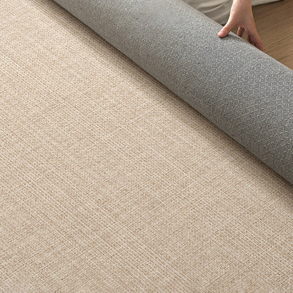 Contemporary Scandinavian Rectangular Faux Cashmere Cotton Non-Slip Printed Rug For Living Room