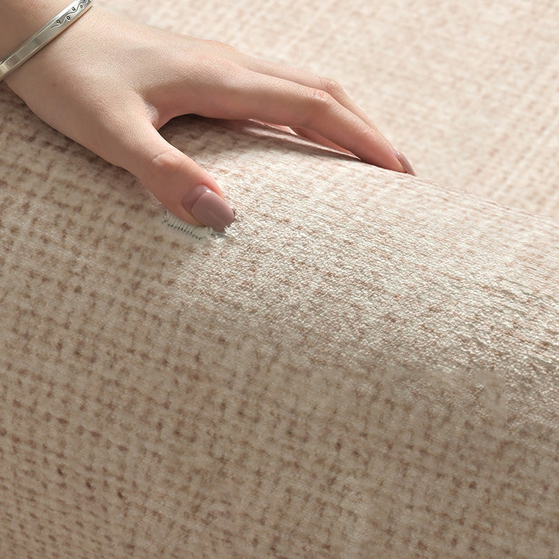 Contemporary Scandinavian Rectangular Faux Cashmere Cotton Non-Slip Printed Rug For Living Room