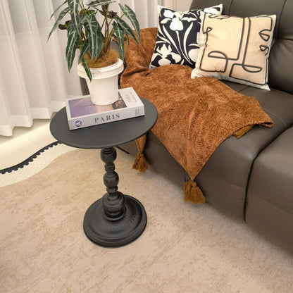 Traditional French Rectangular Wavy-Edge Polyester Fiber Dotted Plastic Cotton Linen Printed Non-Slip Rug For Living Room