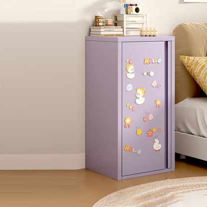 Modern Minimalist Rectangular Steel Storage Cabinet 1-Cabinet For Living Room