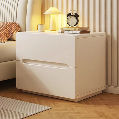 Modern Minimalist Rectangular Eco-Friendly Engineered Wood Nightstand 2/3-Drawer For Bedroom