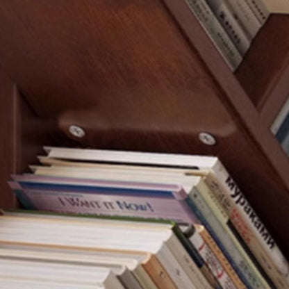 Contemporary Creative Treehouse-Shaped Rubberwood Bookshelves 5/7 Tier For Home Office