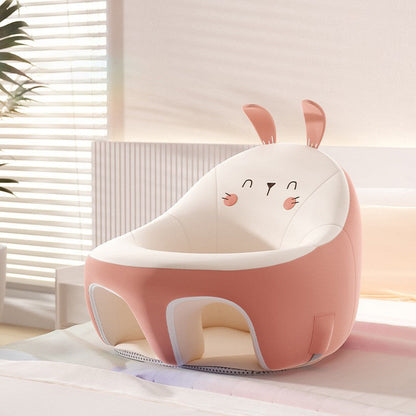 Contemporary Creative Kids Mini Animal Shape Synthetic Fabric Sponge Accent Chair Backrest Armrest For Living Room