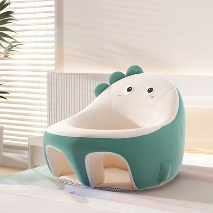 Contemporary Creative Kids Mini Animal Shape Synthetic Fabric Sponge Accent Chair Backrest Armrest For Living Room