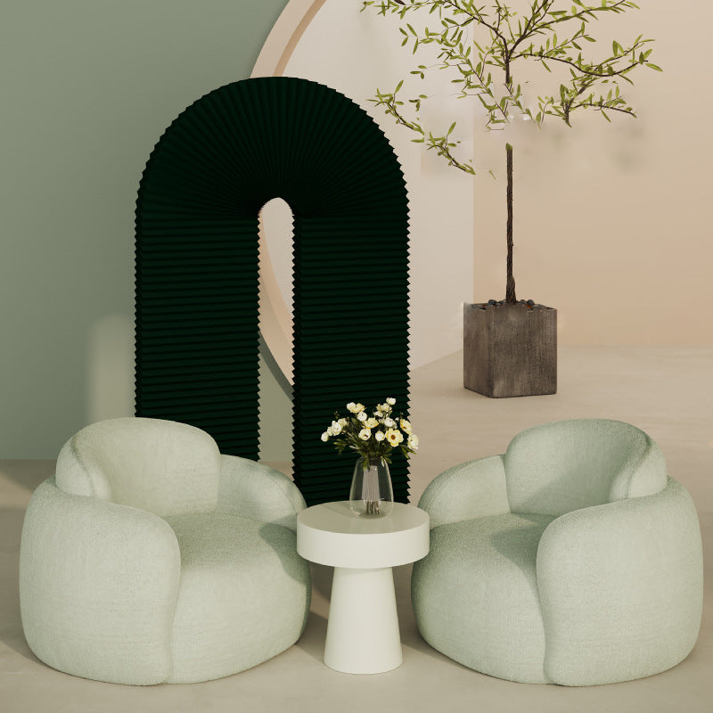 Contemporary Creative Arched Hollowed Dovetail Design Kraft Paper Iron Room Divider For Living Room