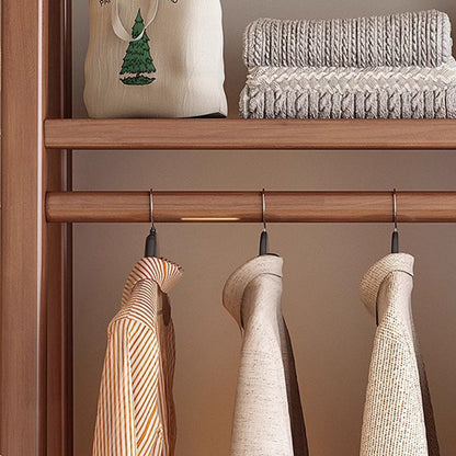 Modern Minimalist Rectangular Trapezoidal Pine Wood Rubberwood Solid Multi-layer Board Hall Tree 1/2 Drawer For Bedroom & Entryways