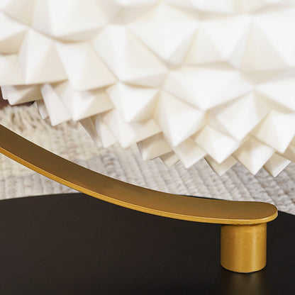 Contemporary Creative Oval Durian-Shaped Hemp Rope Silicone Metal Pet Bed Cat Bed For Bedroom