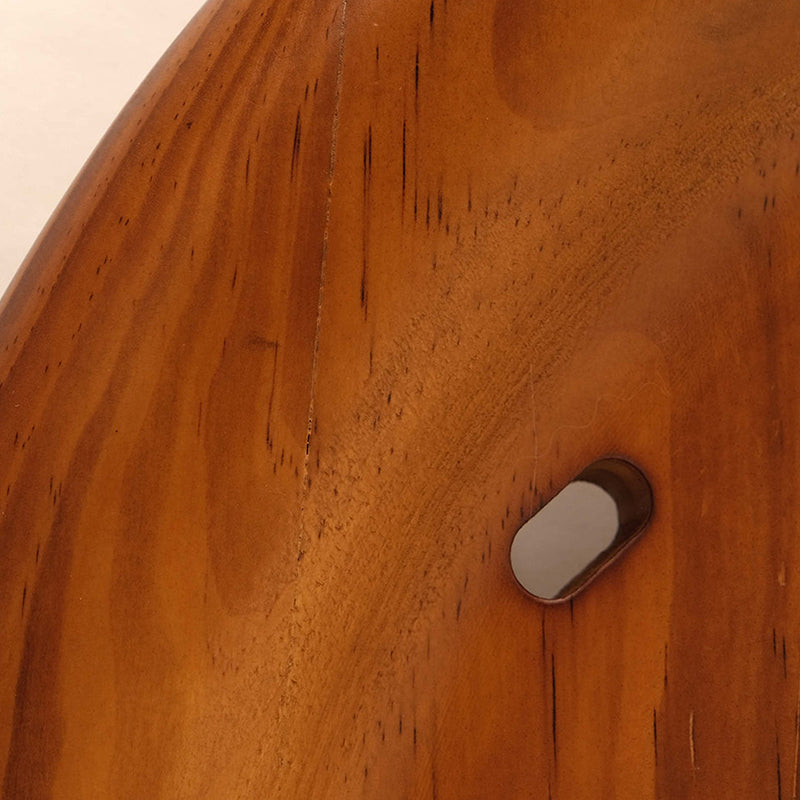 Modern Minimalist Oval Solid Wood Velvet Cat Claw Leather Pet Dog Bed & Cat Bed For Bedroom