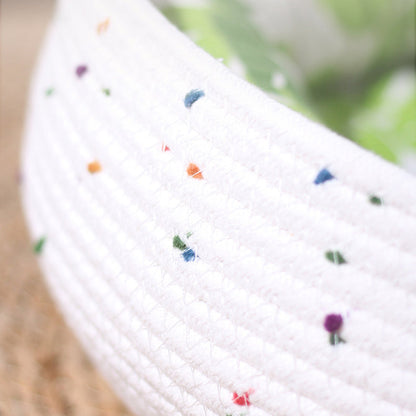 Contemporary Creative Cylindrical Cat Ear Design Cotton Rope Fabric Bamboo Cat Bed Toy Ball For Bedroom