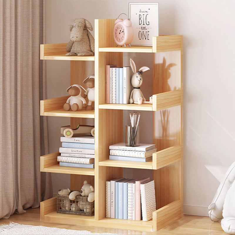 Modern Minimalist Rectangular Medium Density Fiberboard Bookshelf 4/5 Tier For Home & Office