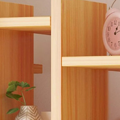 Modern Minimalist Rectangular Medium Density Fiberboard Bookshelf 4/5 Tier For Home & Office