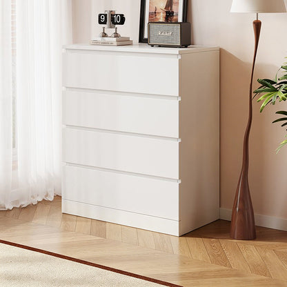 Contemporary Nordic Rectangular Particleboard Storage Cabinet 4/6 Drawer For Living Room