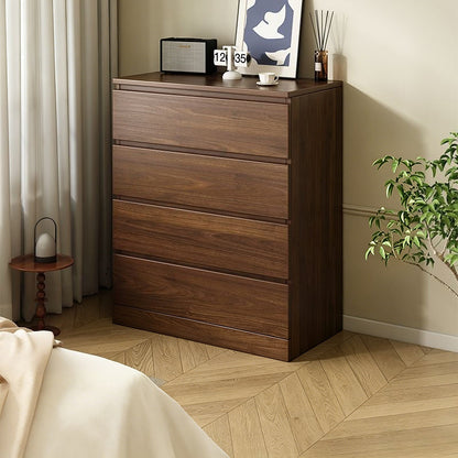 Contemporary Nordic Rectangular Particleboard Storage Cabinet 4/6 Drawer For Living Room