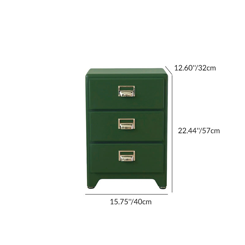 Traditional Japanese Rectangular Medium-Density Fiberboard Pine Solid Wood Storage Cabinet 3-Drawer For Living Room