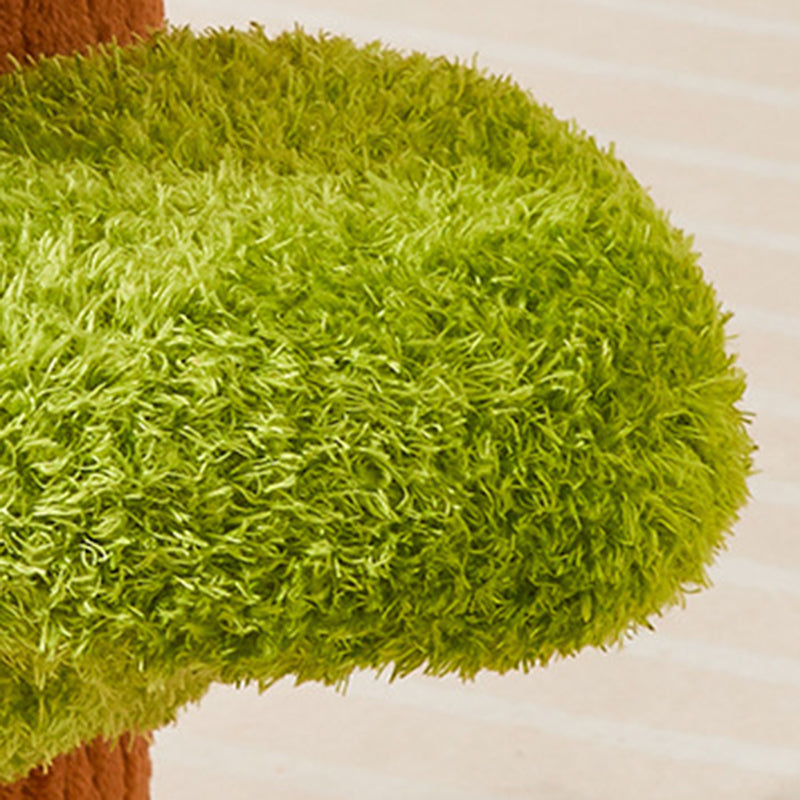 Contemporary Creative Round Tree-Shaped Plywood Sisal Cat Tree 1/2/3-Tier For Living Room