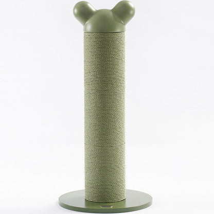 Contemporary Creative Cylinder HDPE Paper Rattan Cold-Rolled Steel Cat Tree For Bedroom