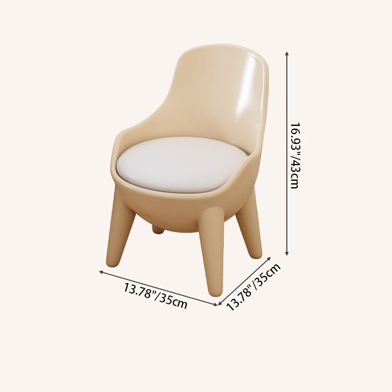Contemporary Scandinavian Oval Solid Wood Eco-Panel Rubber Injection- Molding Height-Adjustable Kids Desk & Chair Set For Bedroom