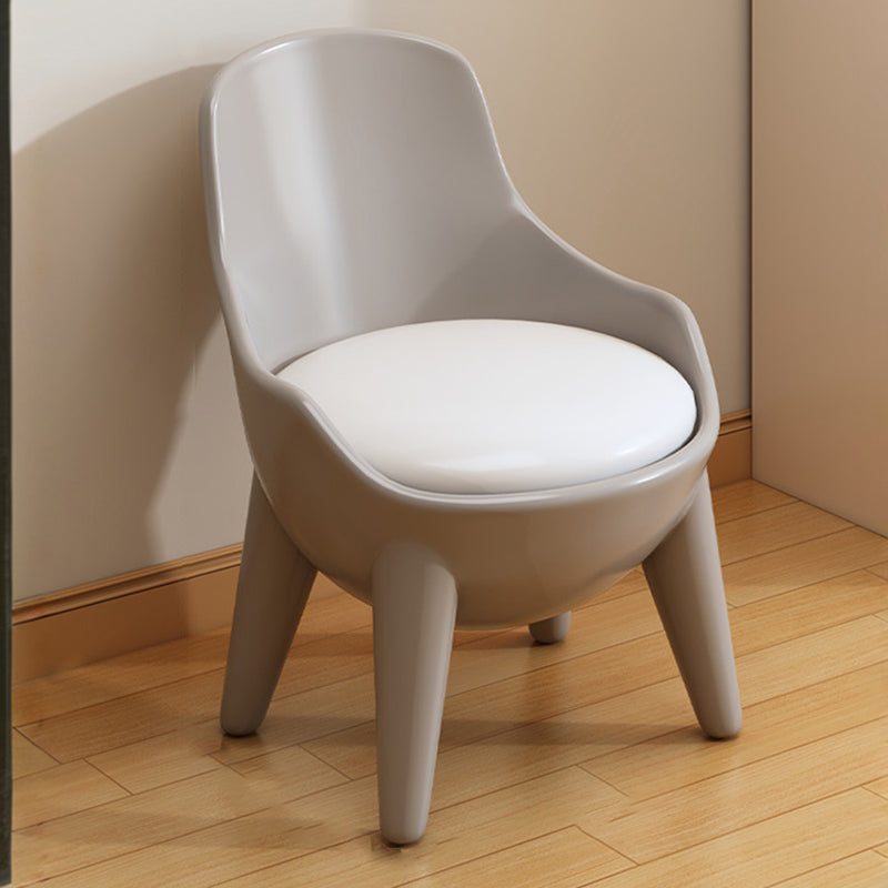 Contemporary Scandinavian Oval Solid Wood Eco-Panel Rubber Injection- Molding Height-Adjustable Kids Desk & Chair Set For Bedroom