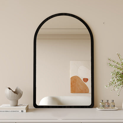 Traditional Vintage Wavy Float Glass Medium-Density Fiberboard Wall Mirror For Bedroom & Living Room