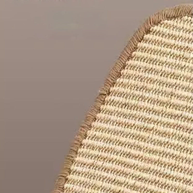 Contemporary Scandinavian Round Multi-Layer Solid Wood Panel Sisal Velvet Fabric Cat Tree For Living Room