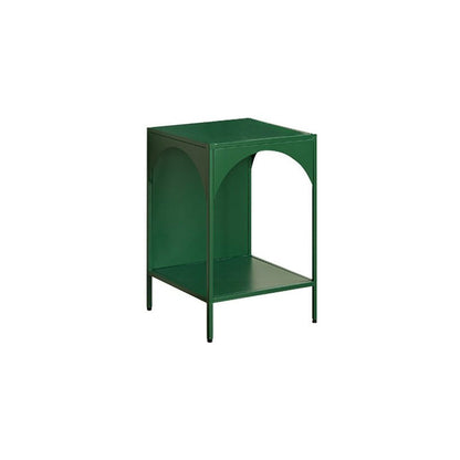 Modern Minimalist Rectangular Carbon Steel Bookshelf 1/2/3-Tier For Living Room