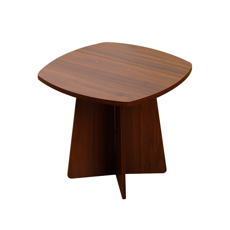 Modern Minimalist Rectangular Medium Density Fiberboard End Table Sturdy For Living Room