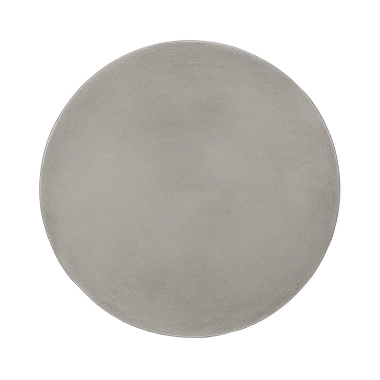 Modern Minimalist Round Magnesium Oxide End Table Sturdy Durable For Living Room