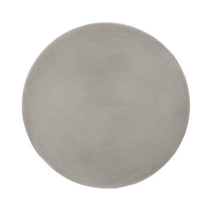 Modern Minimalist Round Magnesium Oxide End Table Sturdy Durable For Living Room