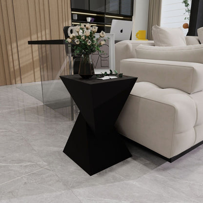 Modern Minimalist Triangular Carbon Steel Side Table For Living Room