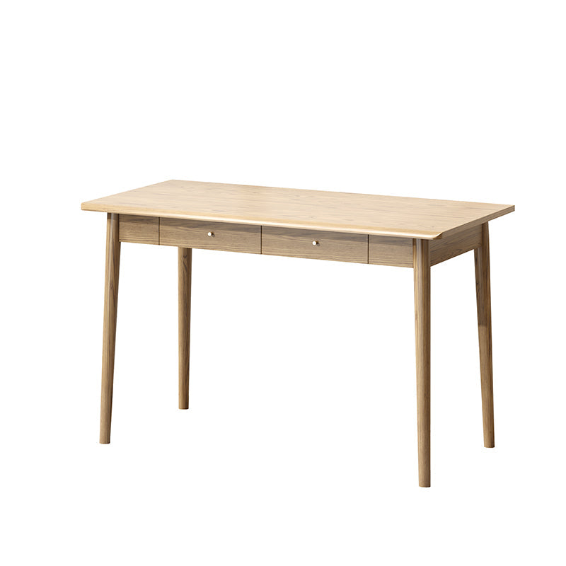 Modern Simplicity Desk & Chair Set - Solid Ash Wood, Sturdy, Stable, Natural Grain, Eco-Friendly Ergonomic For Home Office